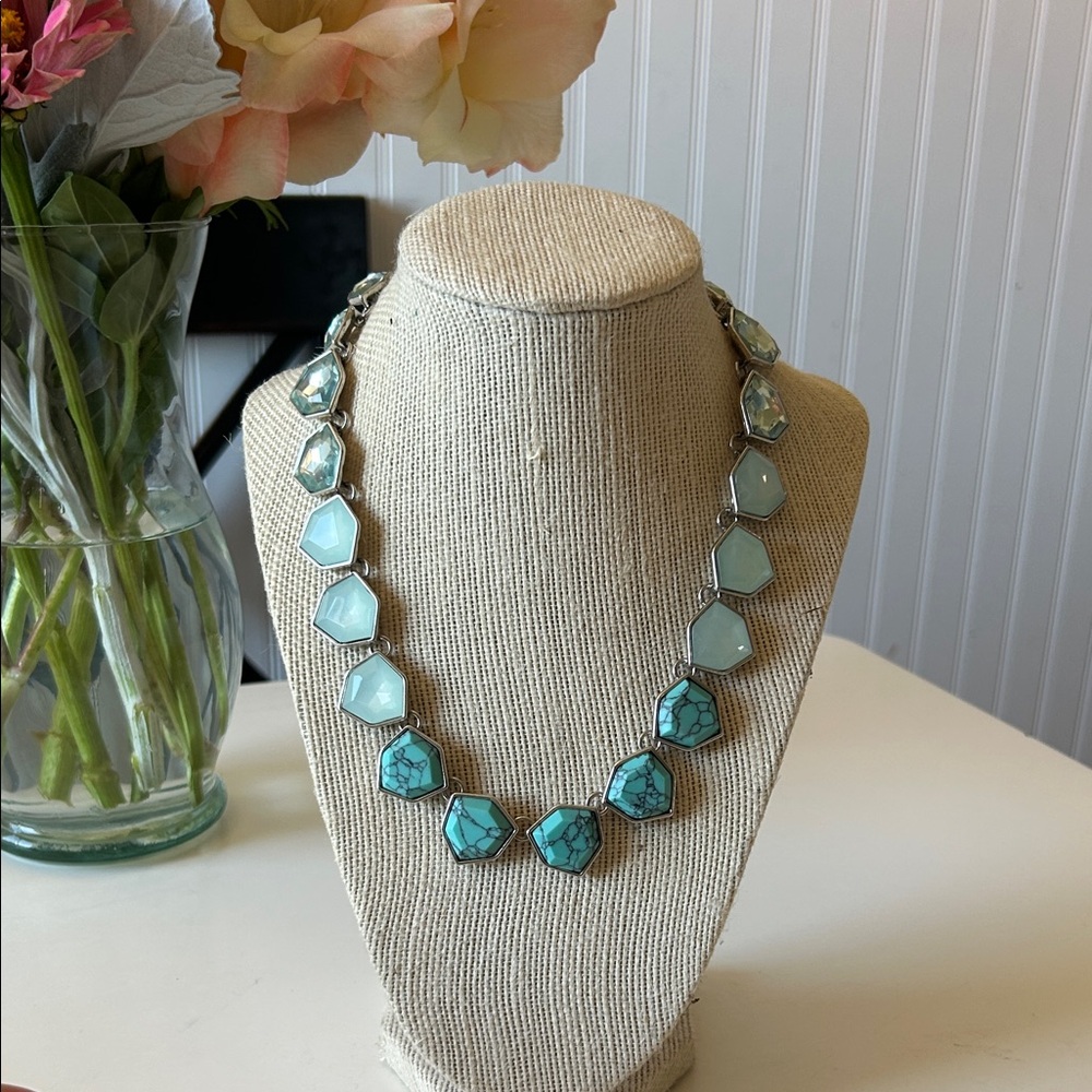 Turquoise and Silver Necklace